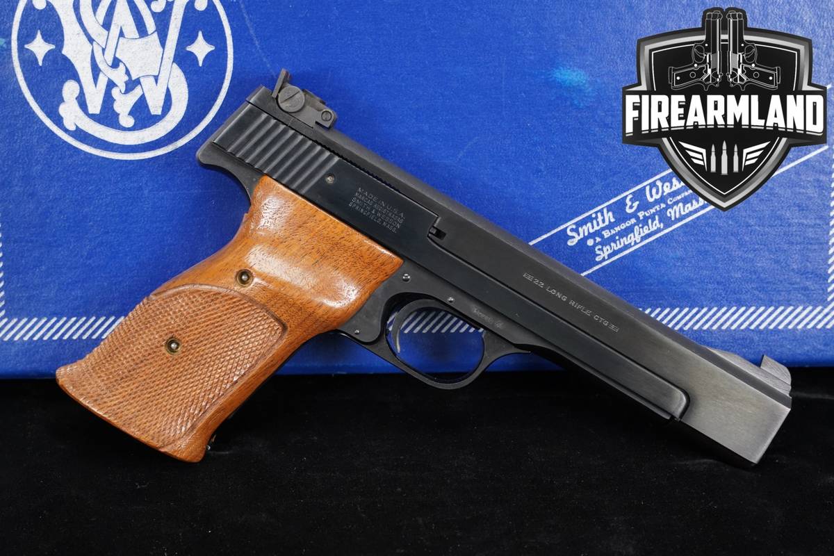 1979-1980 Smith & Wesson Model 41 S&W Heavy Barrel 22LR +ORIG BOX