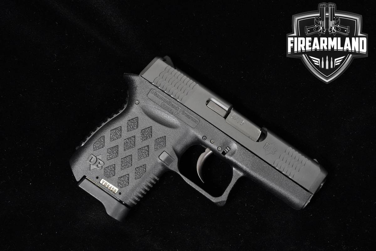 Diamondback DB9 9mm 3.1" Diamondback DB-9 +3 MAGS & ORIG CASE