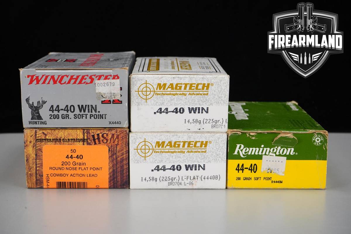 100 RDS! 44-40 Win Ammo 44WCF