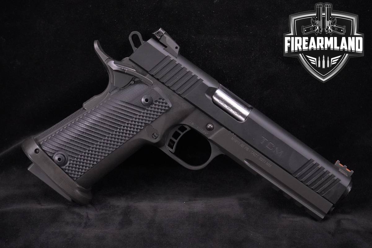 Rock Island Armory RIA M1911 A2 FS-Tactical 2011 22 TCM 1911 5.0" ORIG CASE