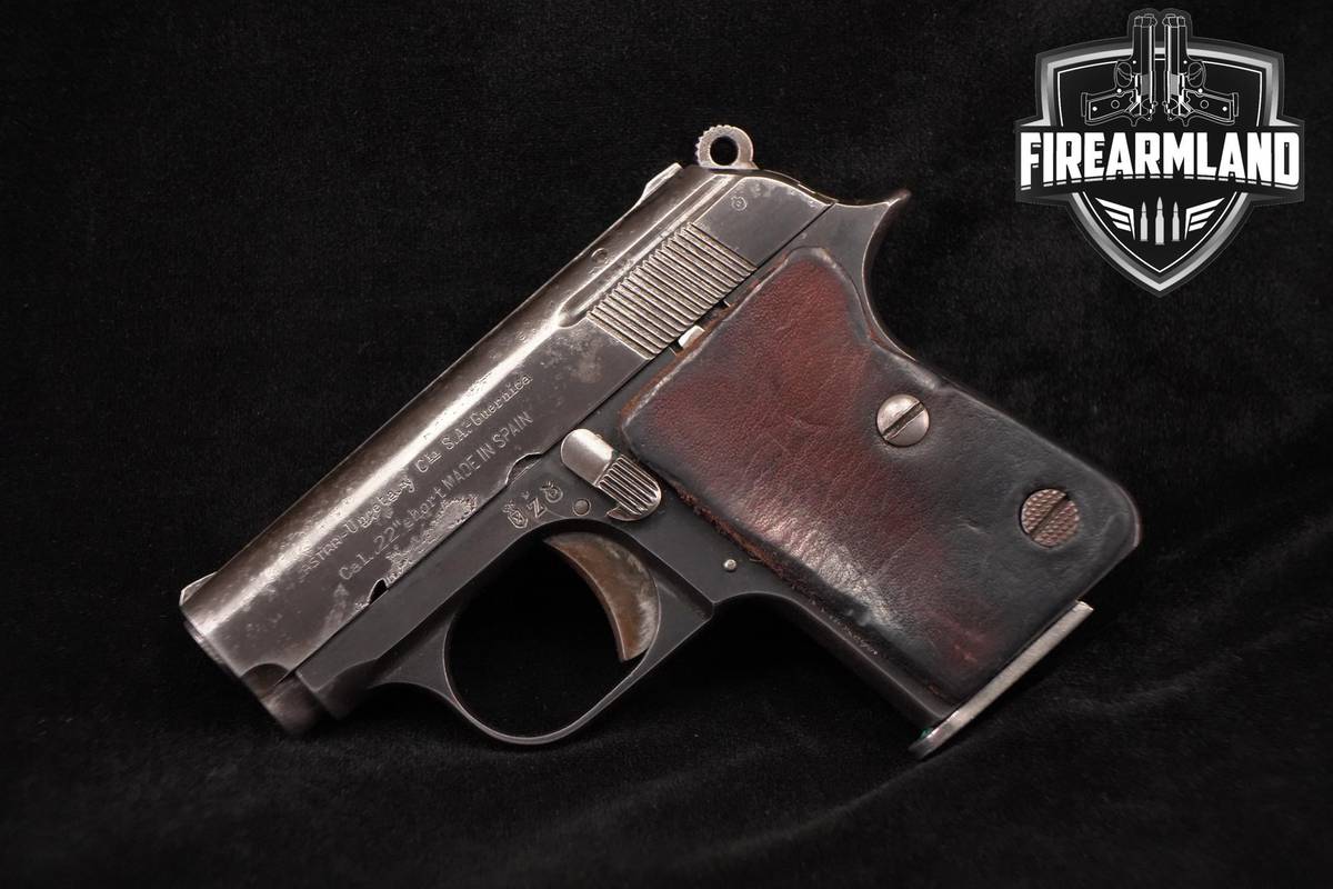 FIRST YEAR! 1954 Astra Model 2000 Cub 22 Short 2.25" Spain Blued +HOLSTER