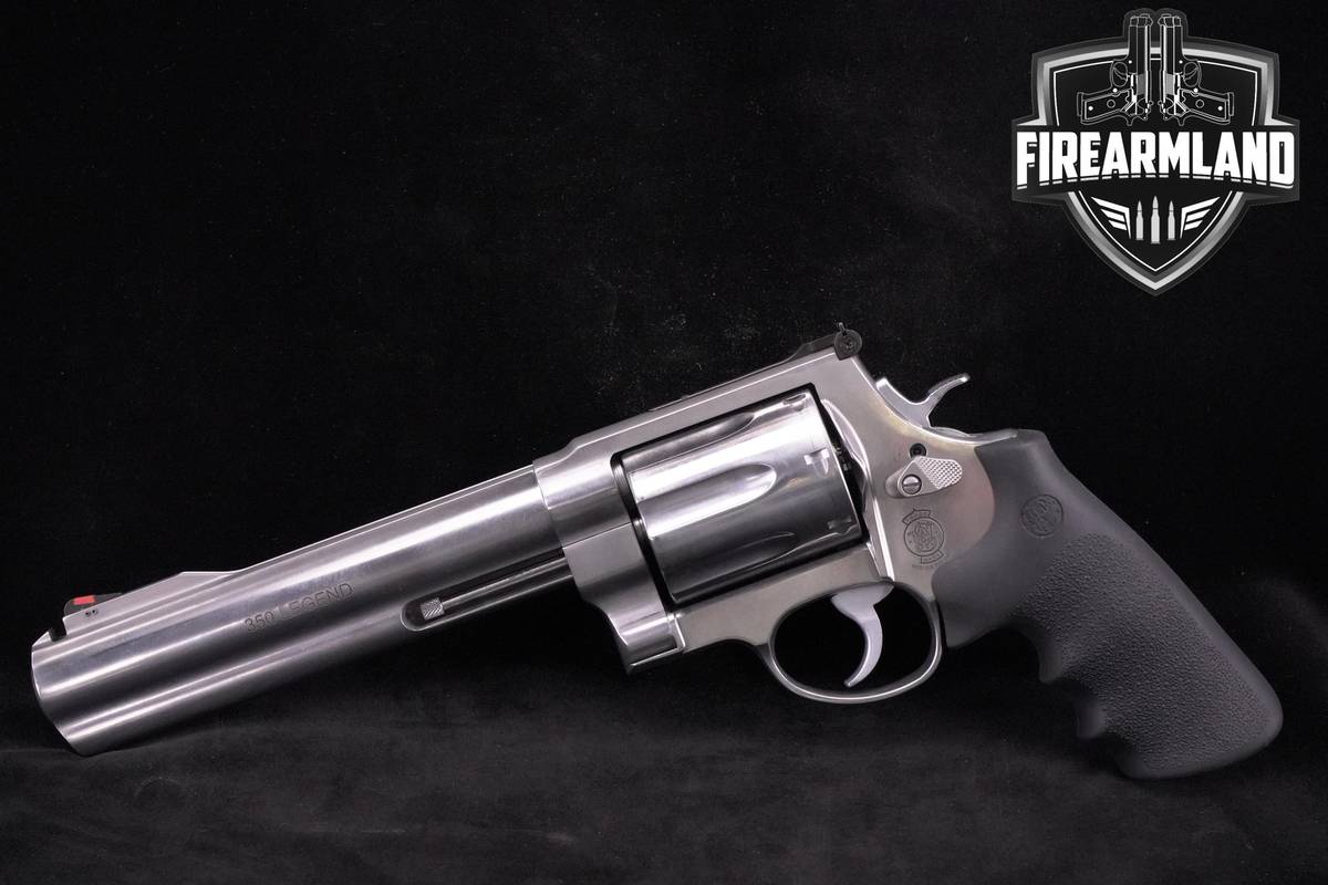 X-FRAME Smith & Wesson Model 350 Legend 7.5" Stainless S&W 350 DA/SA M350