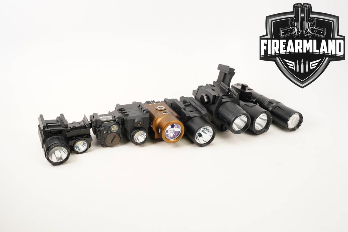 NINE WEAPON LIGHT LOT 9 Sixray Osprey Tacticon Streamlight Vitoinno Olight