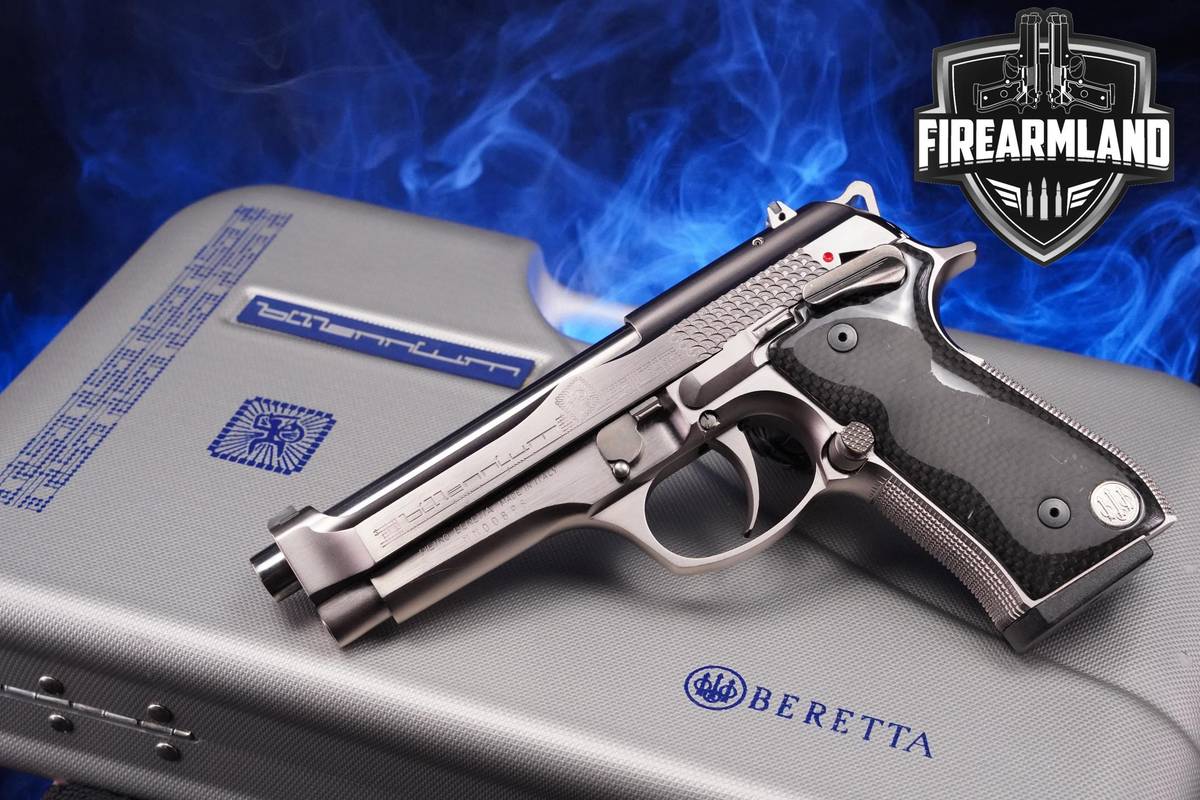 UBER RARE! Beretta 92FS Billennium Limited Edition 9mm 4.9" Nickel 92 +CASE