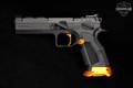 2026 CZ TS 3 Orange 9mm Luger Black in Excellent Condition Image 3
