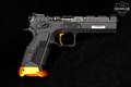 2026 CZ TS 3 Orange 9mm Luger Black in Excellent Condition Image 4