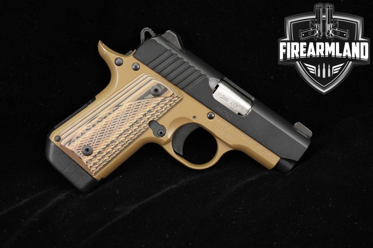 Kimber Micro Desert Night 380 ACP 2.75" Two-Tone 1911