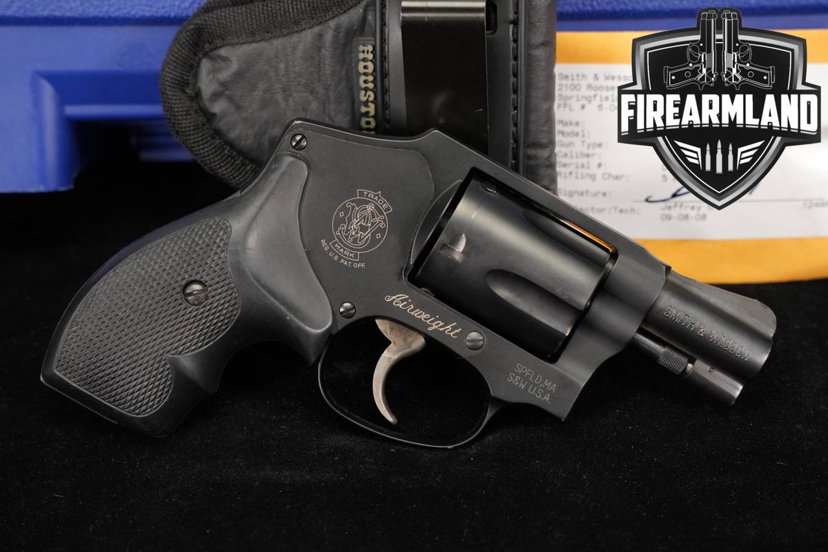 Smith & Wesson Model 442-2 Airweight Centennial S&W M442 +ORIG CASE