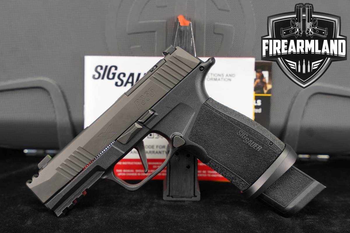 Sig Sauer P365 XMACRO COMP 9mm Optics-Ready 3.1 P 365 +2 MAGS & ORIG CASE