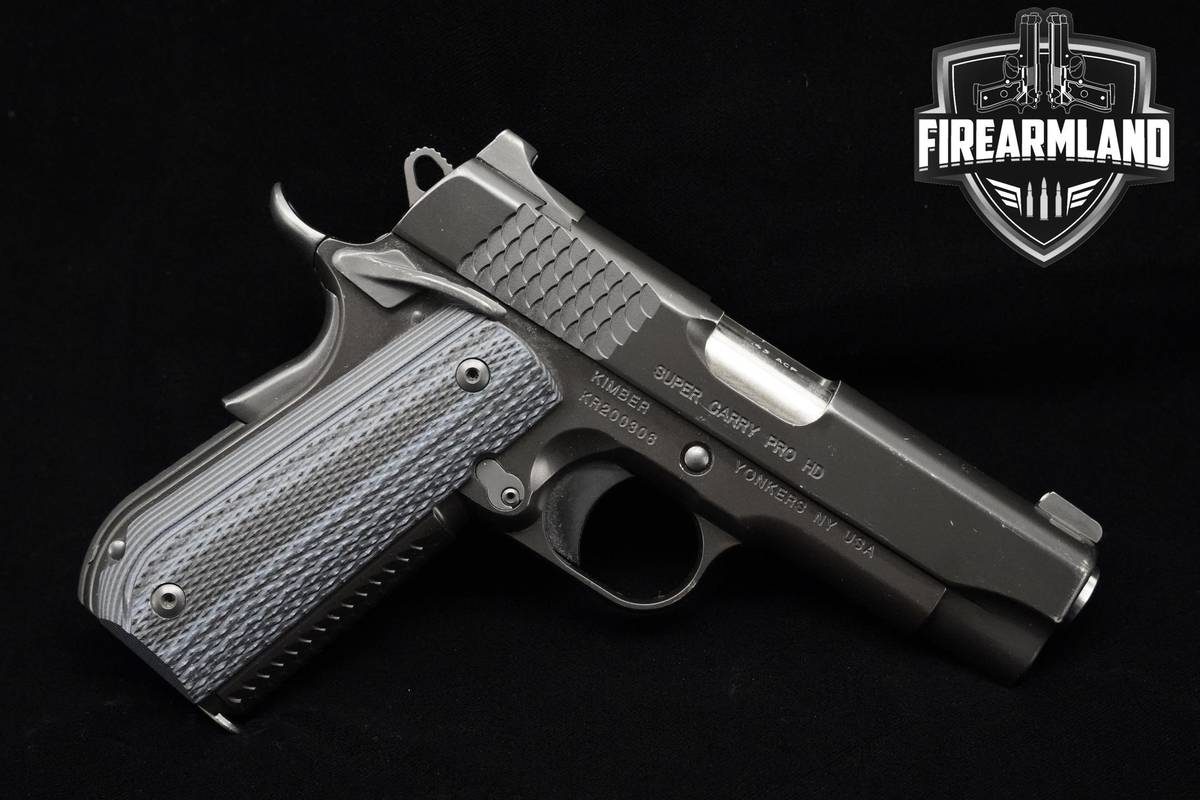 Kimber Super Carry Pro HD 45 ACP 1911 Kimber 1911A1 1911-A1 Super-Carry