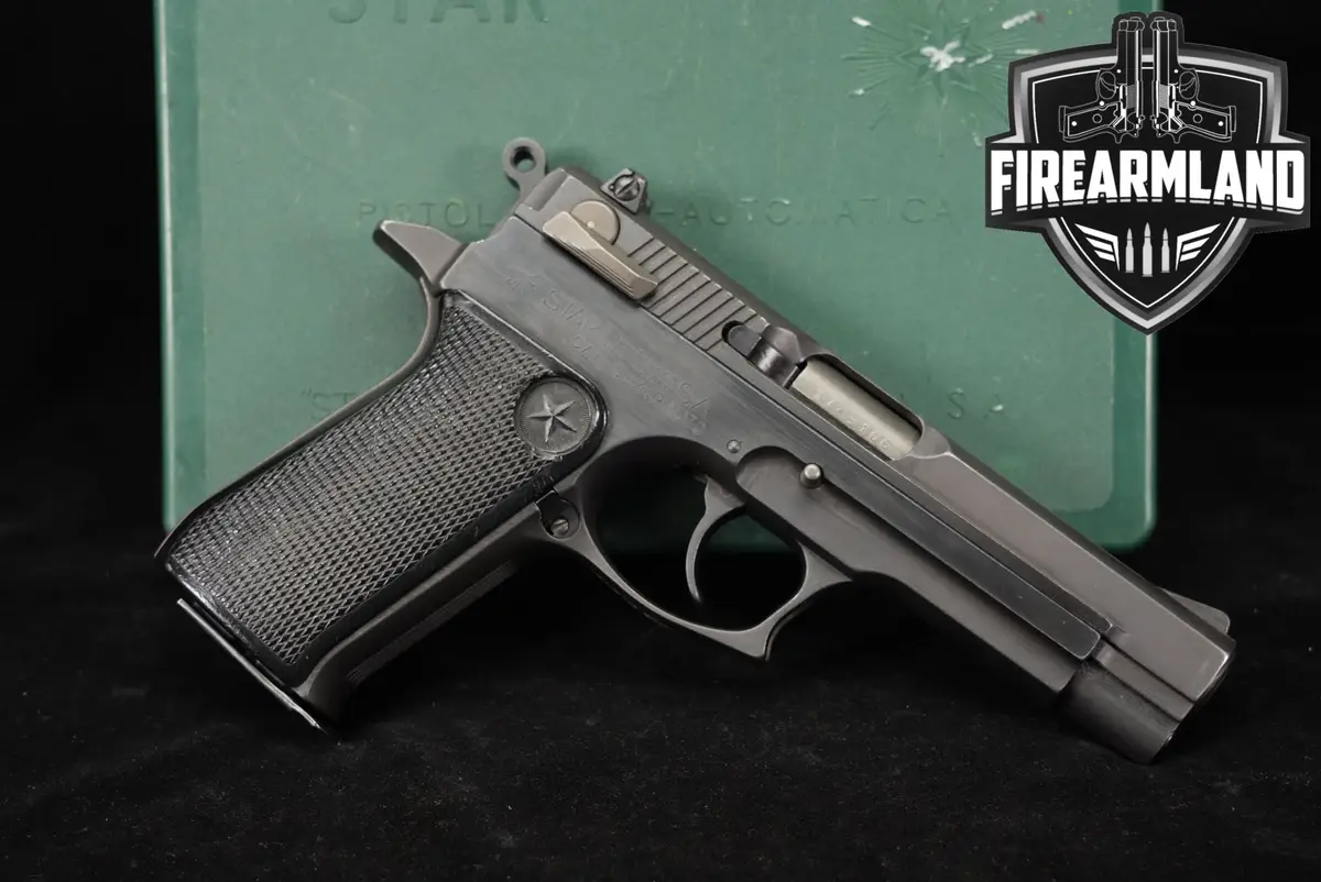 Star Model 30 M 9mm 4.25" Blued 30M DA/SA +ORIG CASE