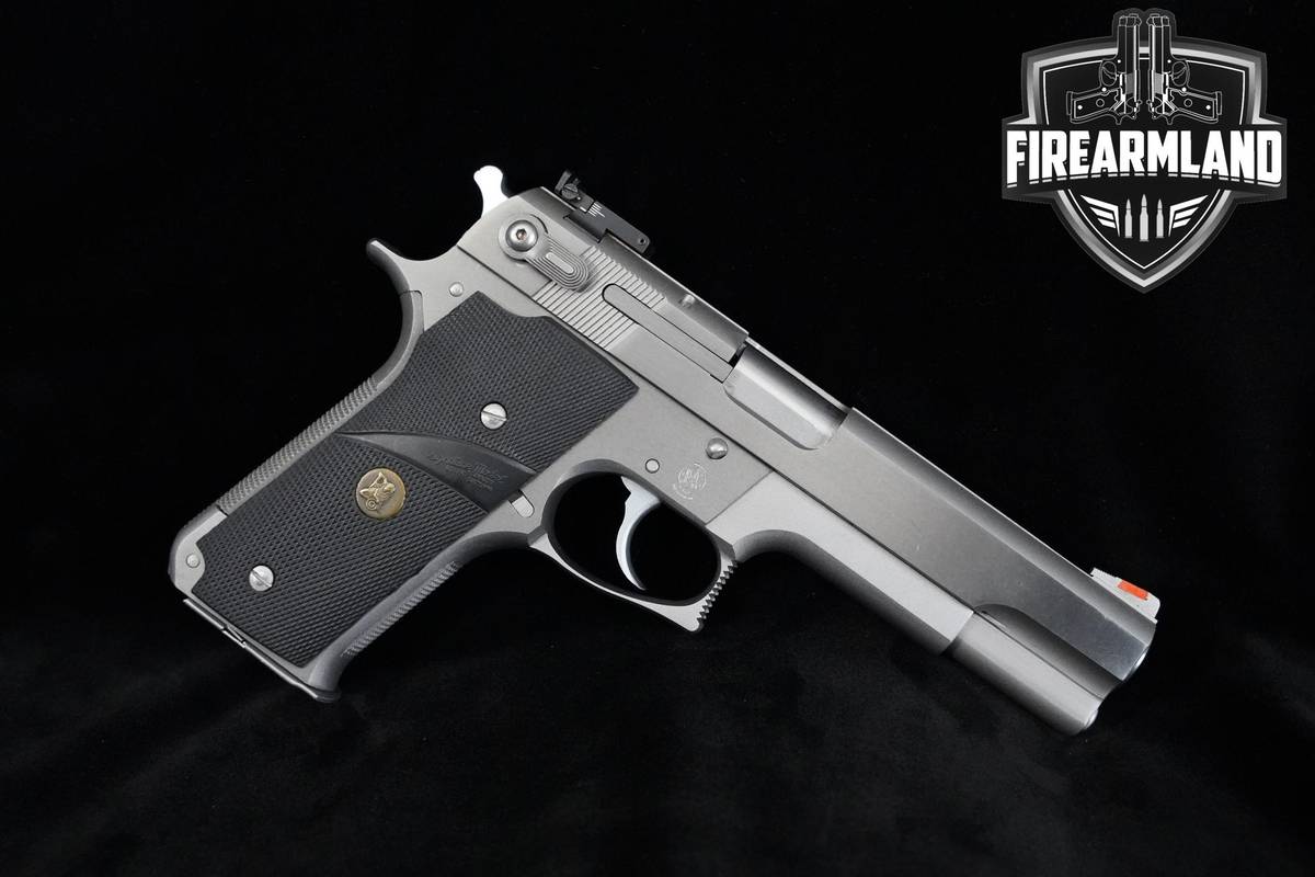 1985-88 Smith & Wesson (S&W) Model 645 45 ACP Stainless Steel S&W 645 DA/SA
