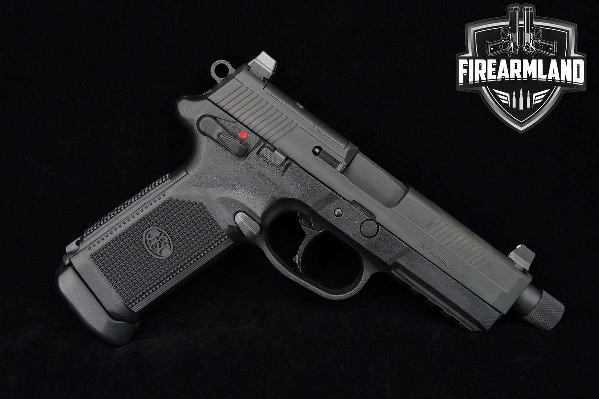 FN FNX-45 Tactical 45 ACP 5.4" FNX-45 Suppressor Ready +3 MAGS & ORIG CASE
