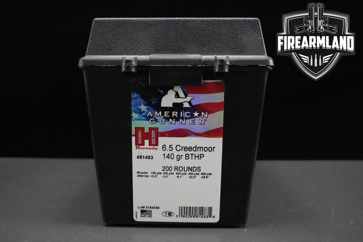 6.5 Creedmoor Ammo 6.5-Creedmoor Ammunition 200 ROUNDS