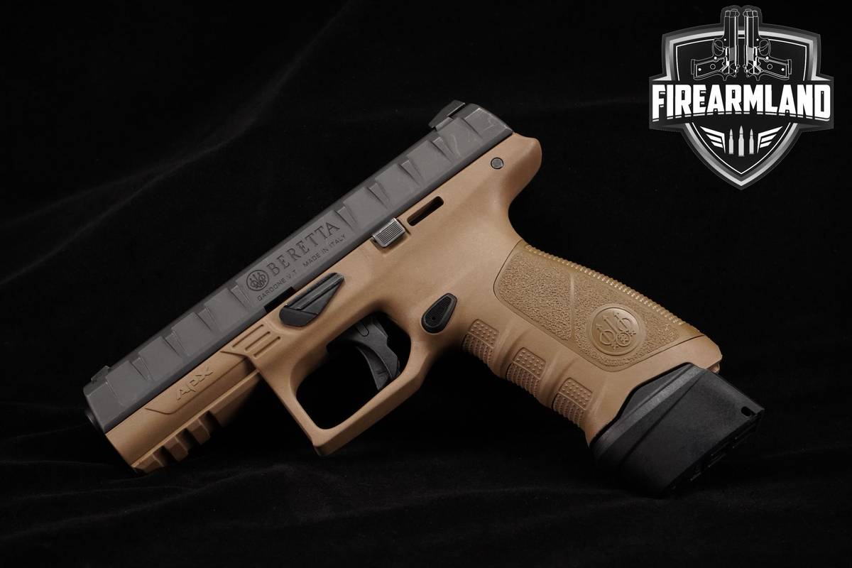 Beretta APX 9mm 4.25" Two-Tone Beretta-APX +3 MAGS & ORIG CASE