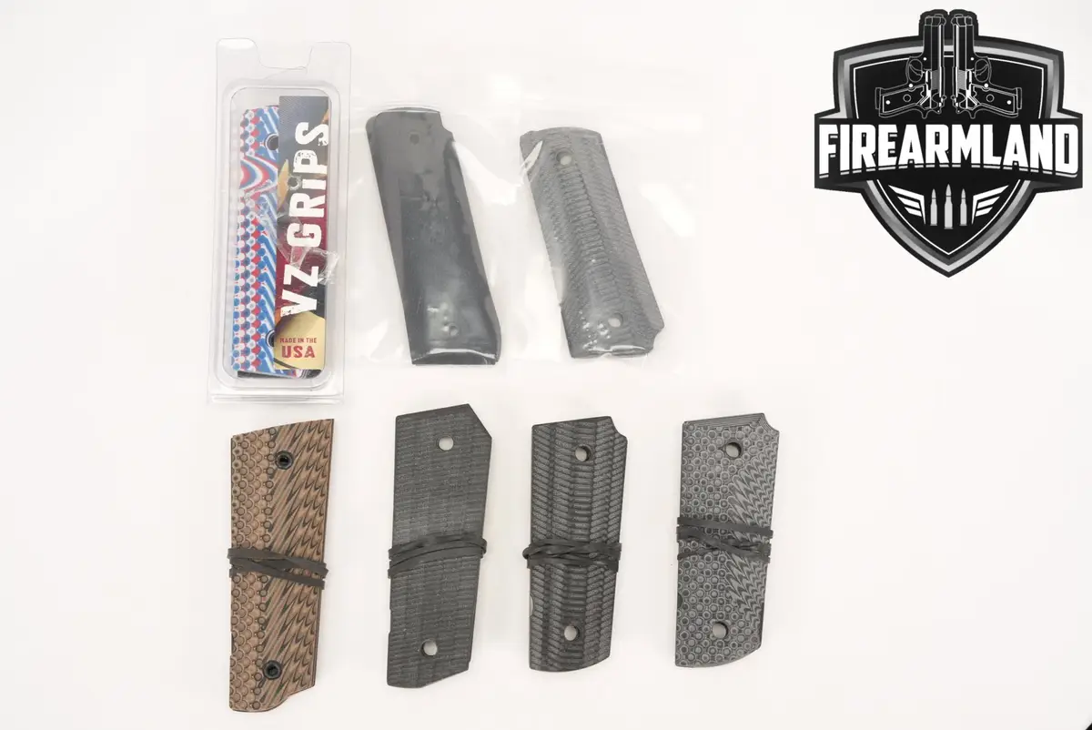 SEVEN 7 ASSORTED 1911 Pistol Grips Lot