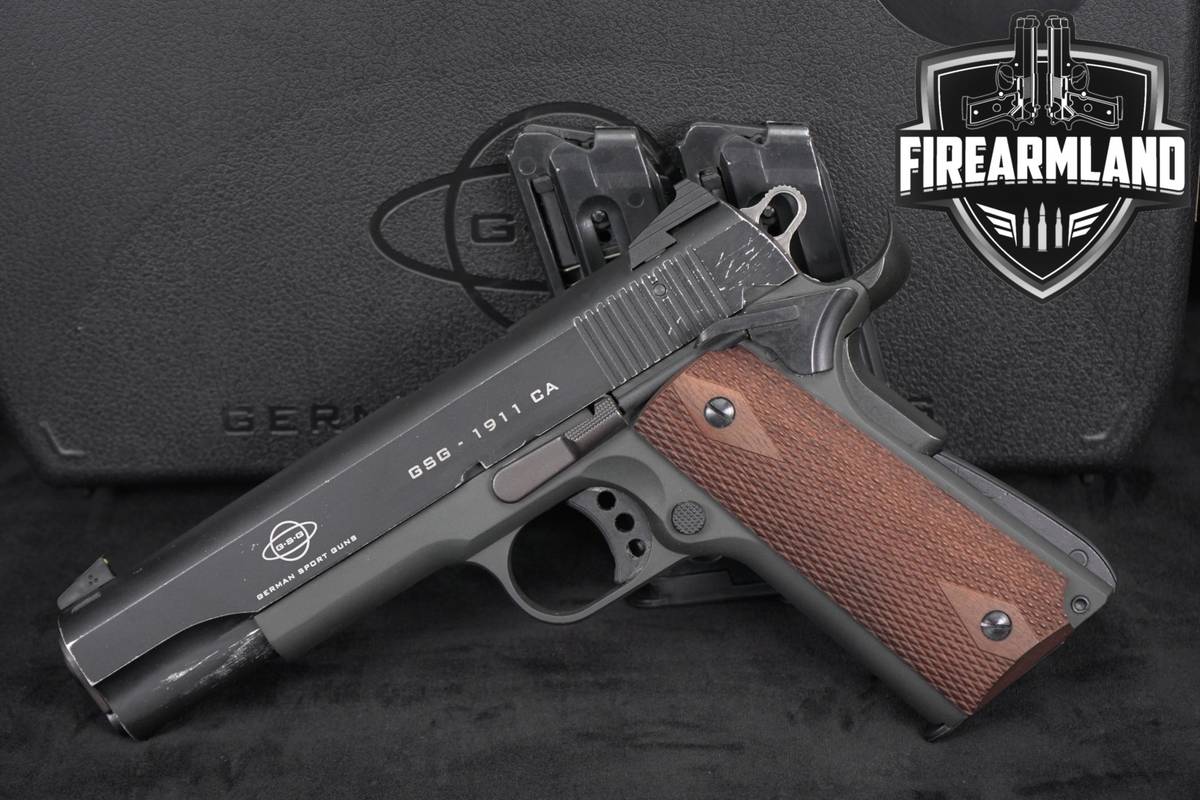 GERMAN Sport Guns GSG-1911 CA 22LR 5" GSG1911 +2 MAGS & ORIG CASE