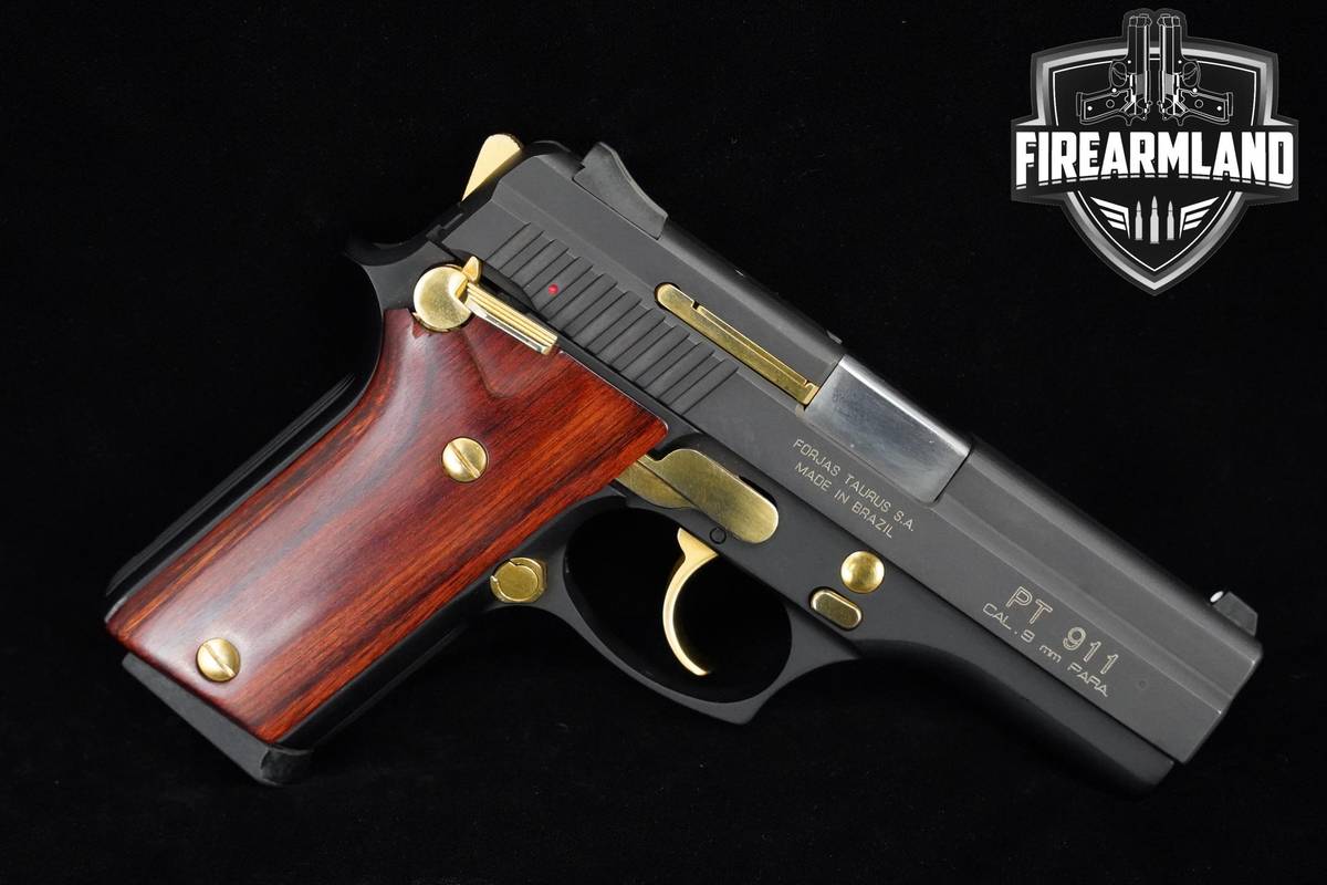 Taurus PT 911 9mm Blued/Gold Taurus PT911 COMPACT CCW PT-911 +ORIG BOX