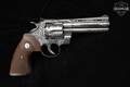 Colt Python Davidson's Engraved .357 Mag. Polished Stainless in Excellent Condition Image 5