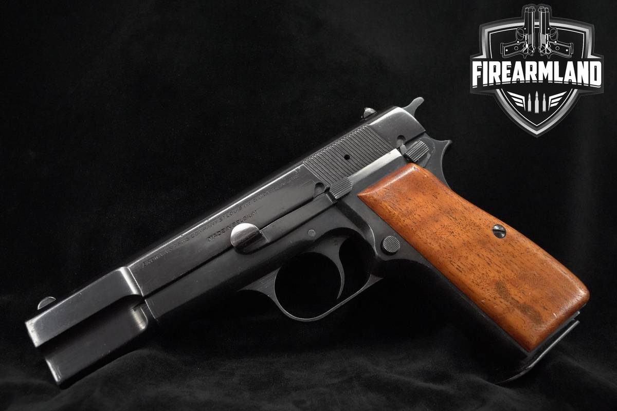 Browning Hi-Power 9mm 4.6" Blued Browning HiPower Hi-Power