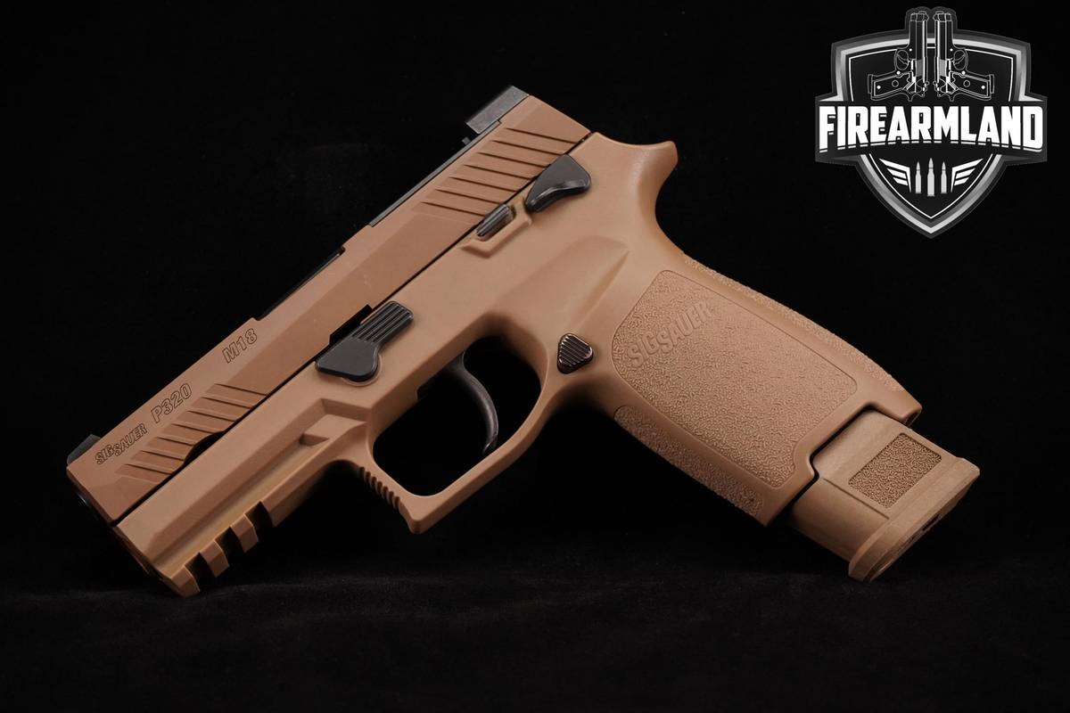 Sig Sauer P320 M18 9mm 3.9" Coyote P-320 +3 MAGS