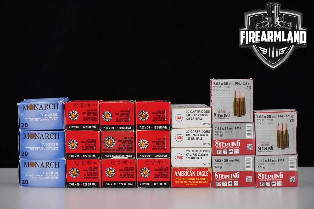 420 RDS! 7.62x39 Ammo 762