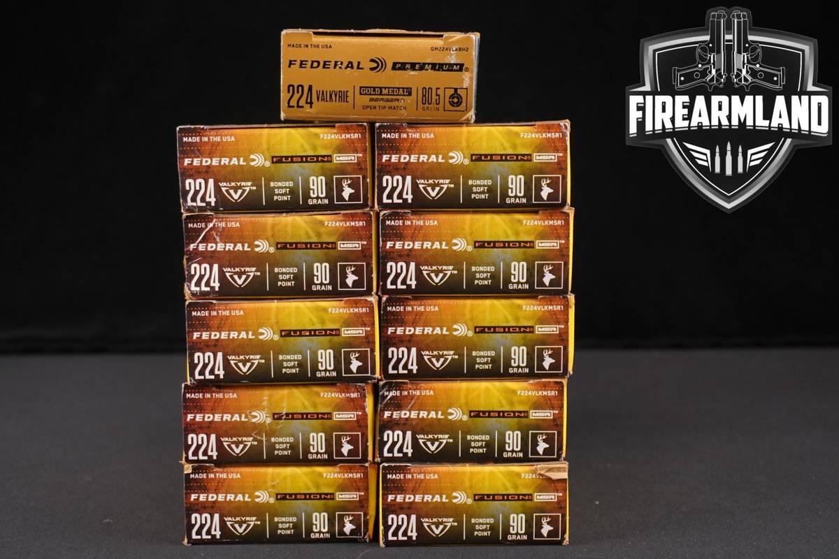 220 RDS! 224 Valkyrie Ammo Ammunition