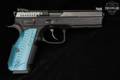 CZ Shadow 2 Black & Blue 9mm Luger Black in Very Good Condition Image 4