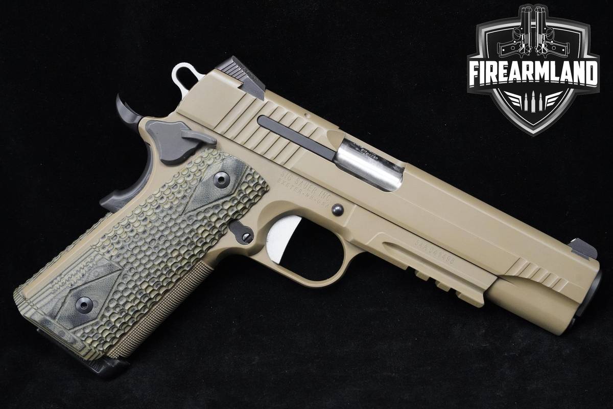 Sig Sauer 1911 Scorpion 45 ACP 1911 5" FDE Sig-Sauer 1911 +3 MAGS