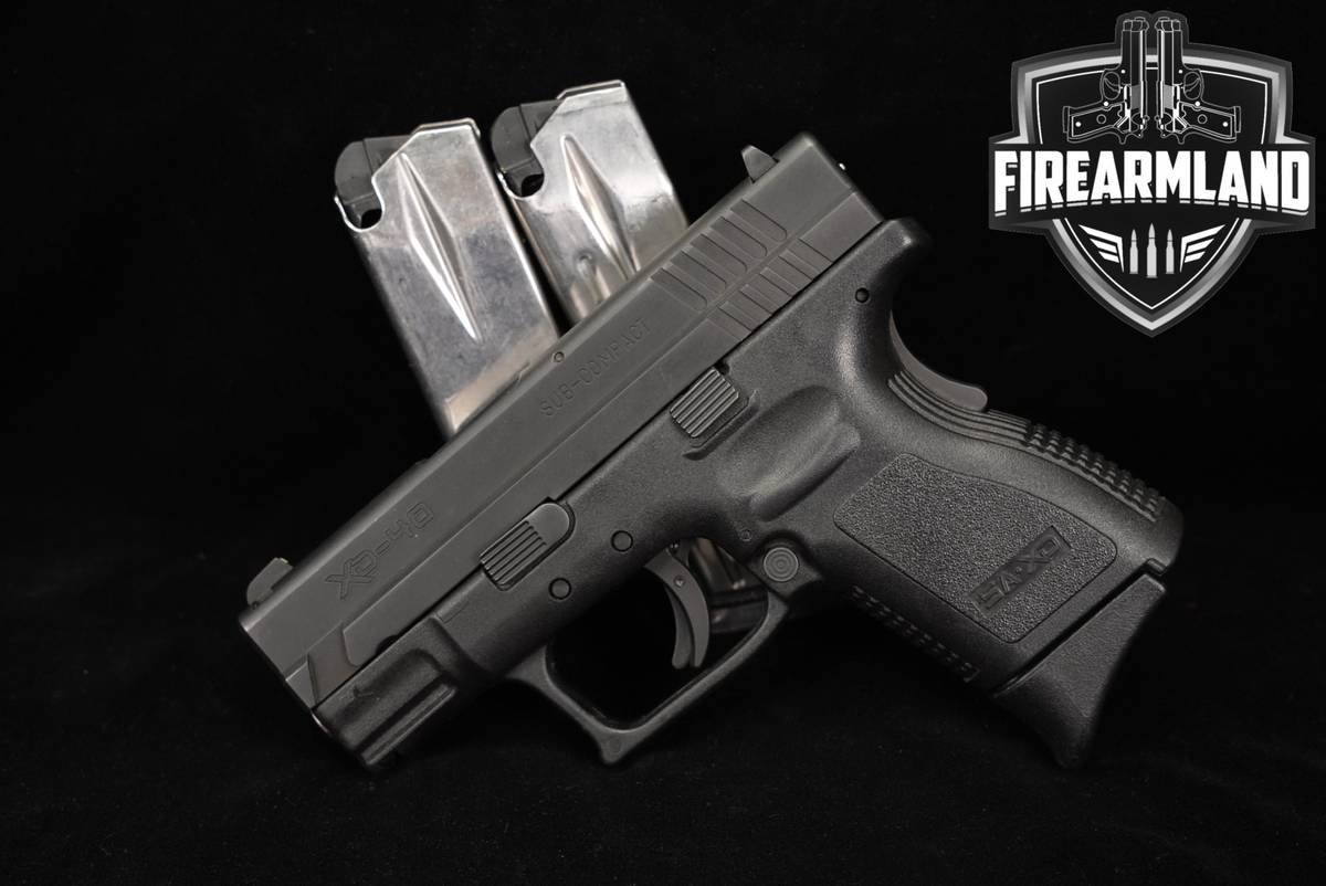 Springfield Armory XD-40 Sub-Compact 40S&W XD40 +THREE MAGS