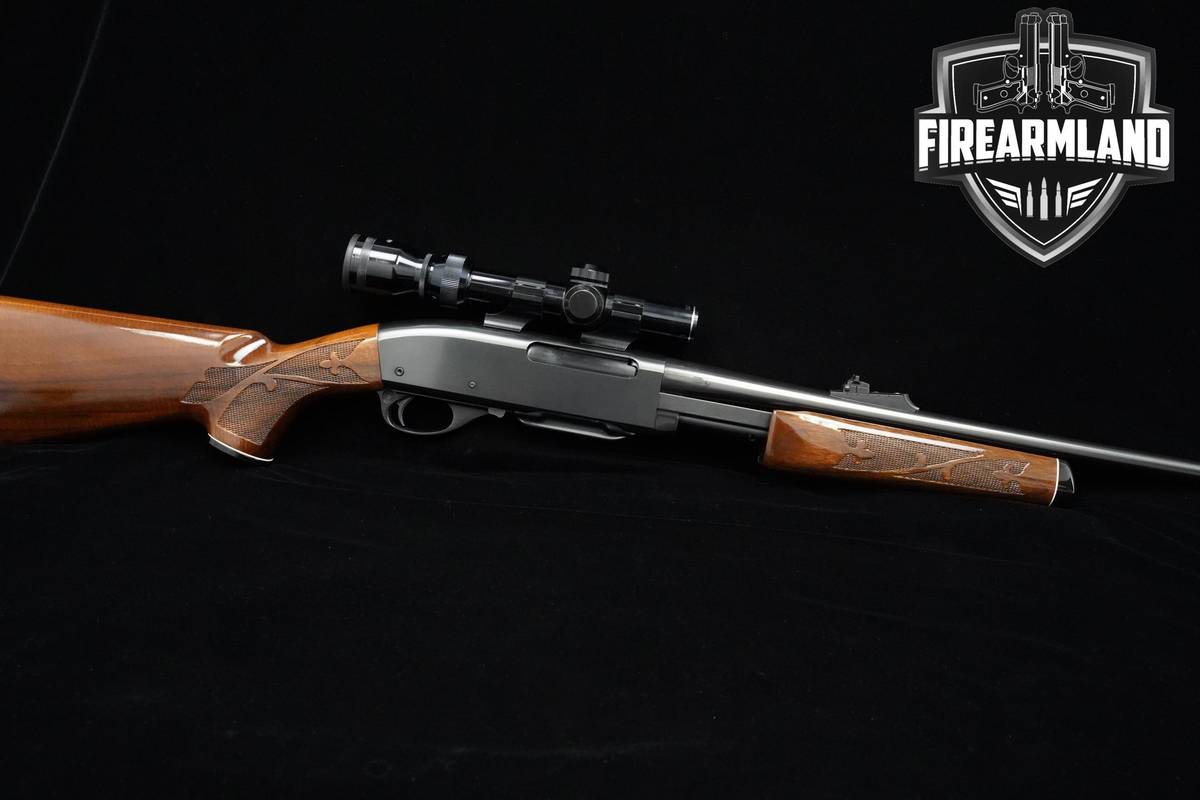 1988 Remington 7600 35 Whelen 22" Blued Remington