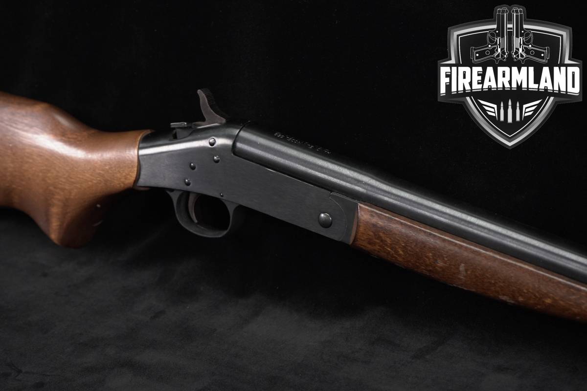 New England Firearms NEF Handi Gun Model SB2 12-Gauge 22" Blued & Hardwood