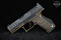 Walther PDP Compact 4" OR 9mm Luger Two-Tone Black & OD Green in Excellent Condition Image 4