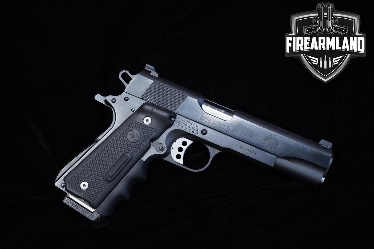 Springfield Armory 1911 A1 45 ACP 5" Blued 1911 1911-A1 2 MAGS & ORIG CASE