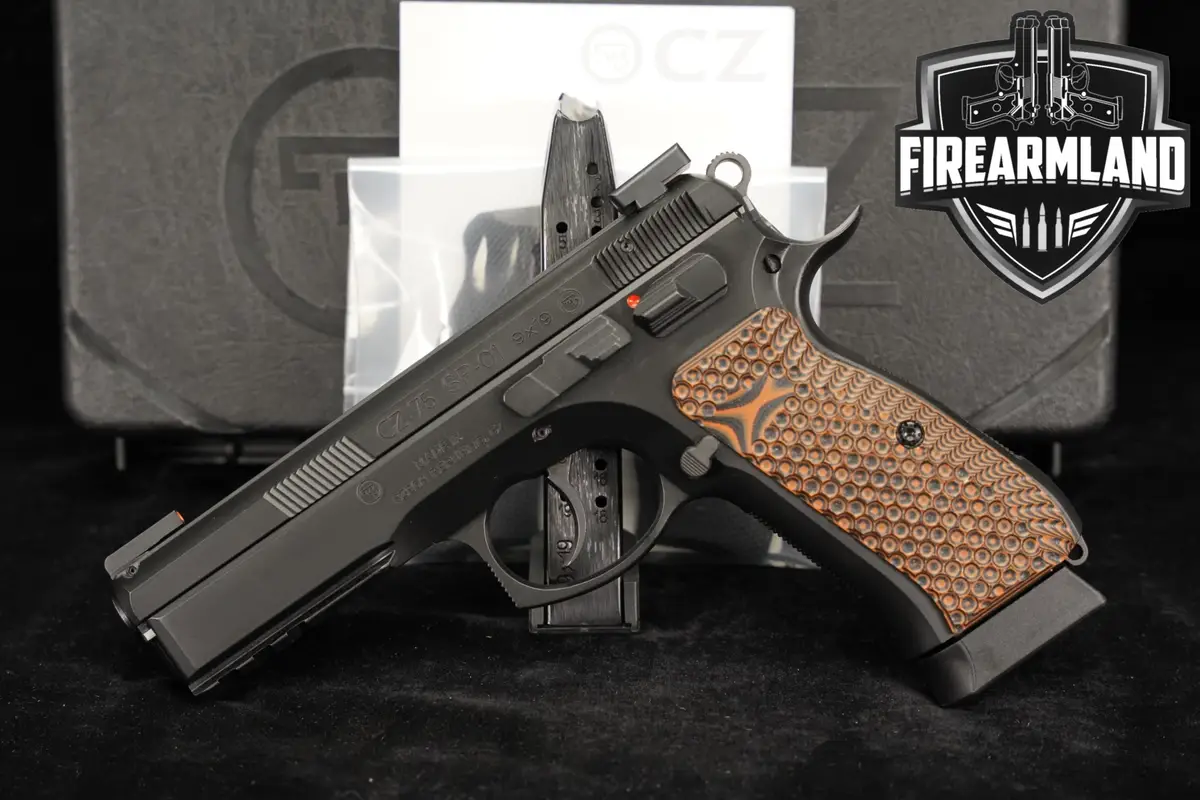CZ 75 SP-01 9mm 4.6" CZ75 SP01 +2 MAGS & ORIG CASE