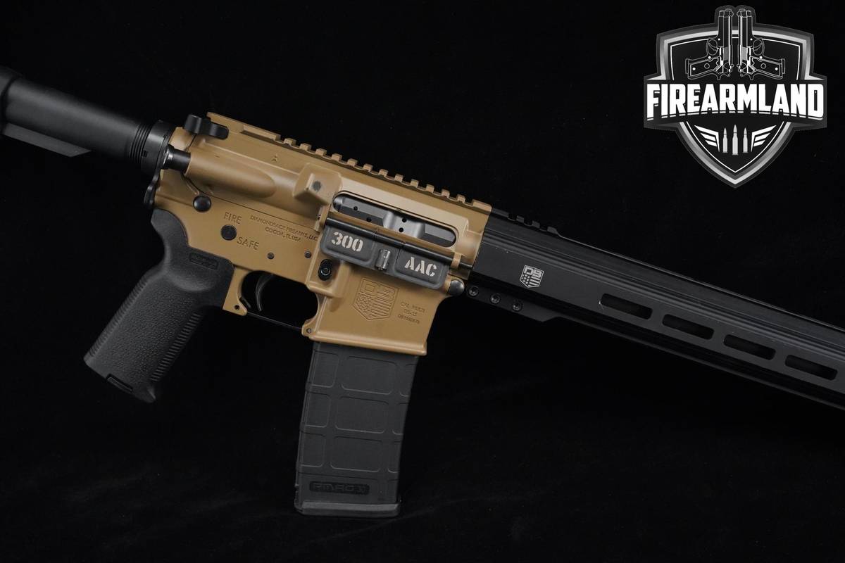 Diamondback DB-15 300 Blackout AR15 16" Burnt Bronze & Black DB15 AR