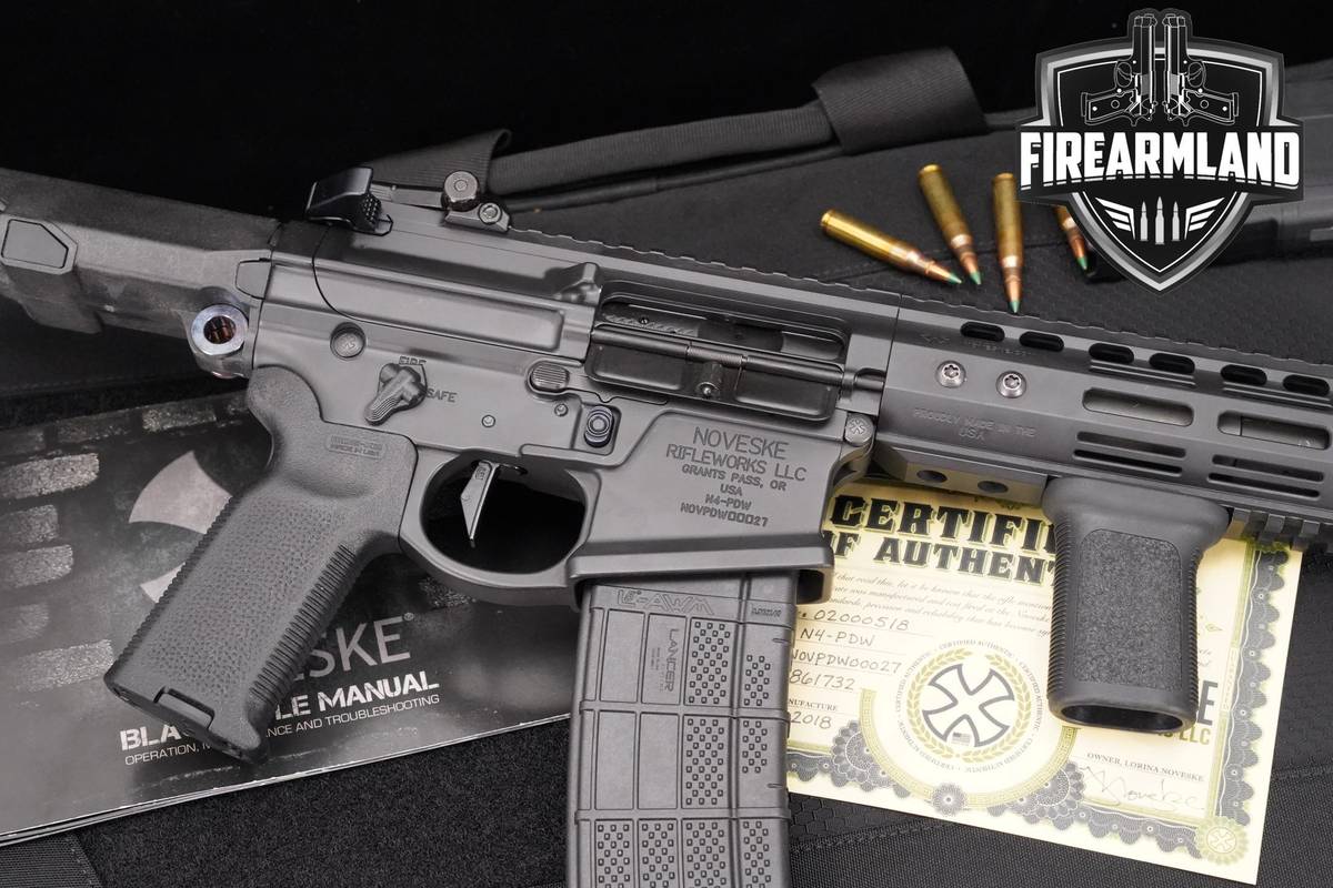 Noveske Rifleworks N4-PDW Gen 4 300 Blackout AR-15 AR15 8" +SAVIOR CASE