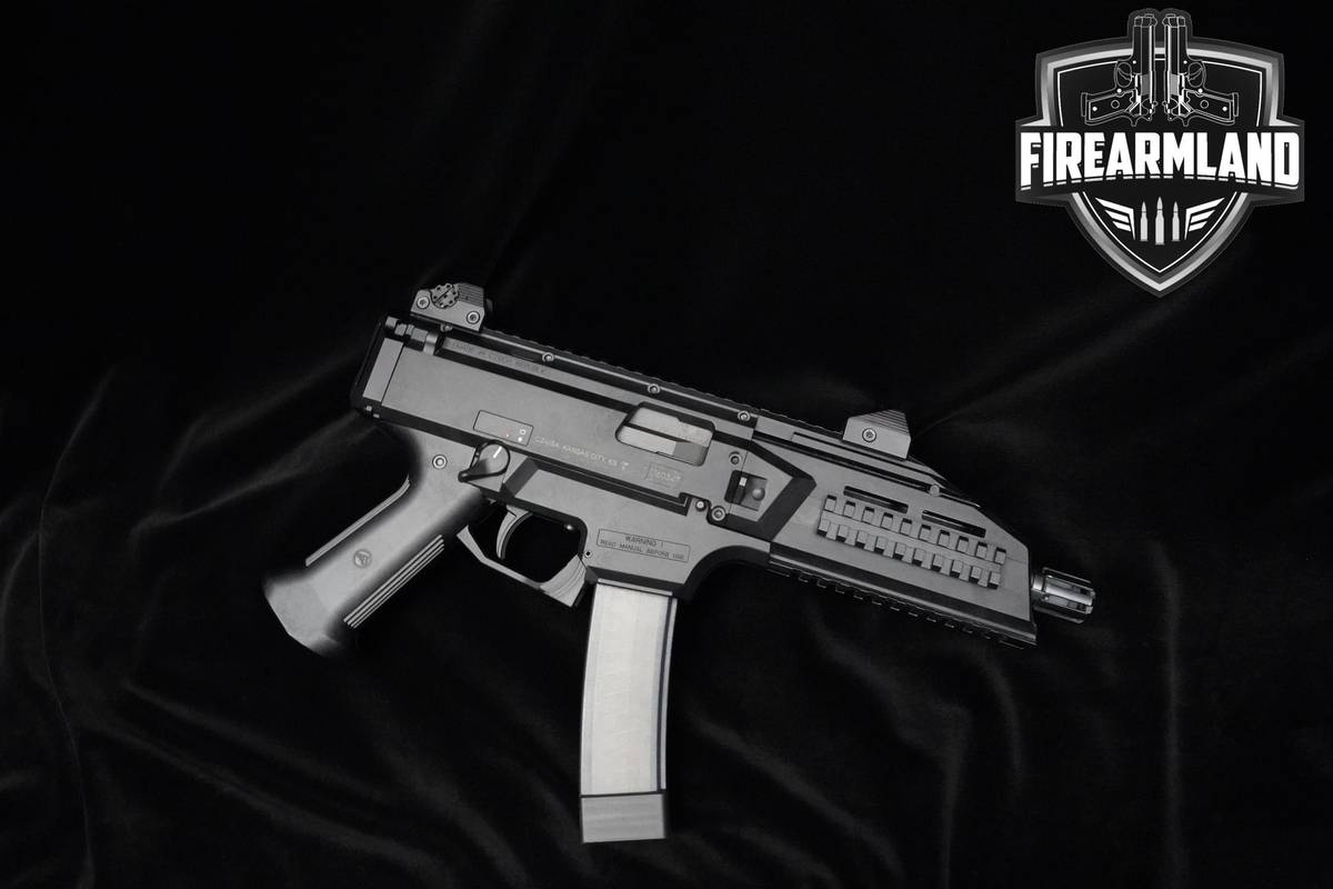 CZ Scorpion EVO 3 S1 9mm 7.75" CZ Pistol +2 MAGS & ORIG BOX