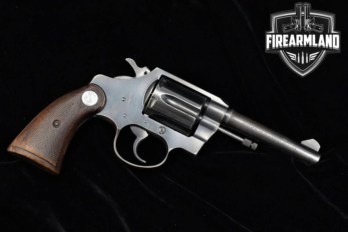 1967 Colt Police Positive Special 38 Special 4" Blued Colt-Police Positive