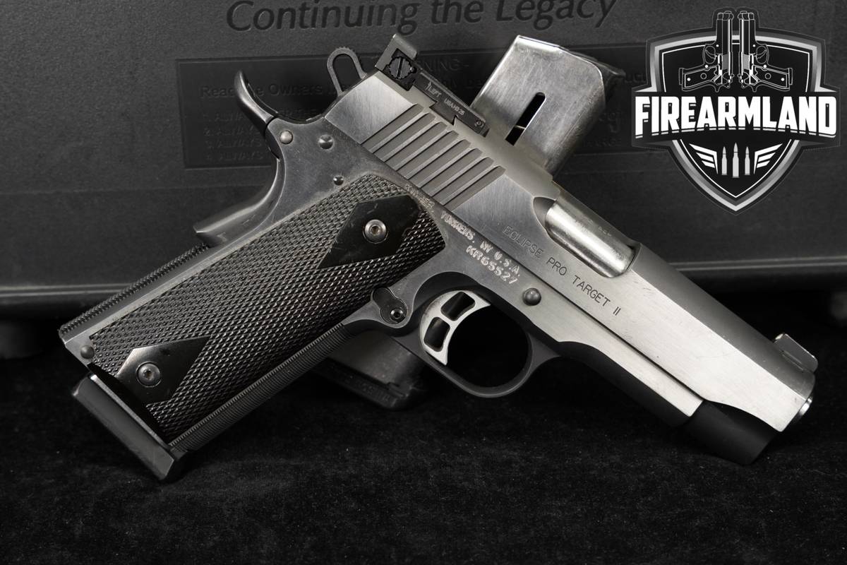 Kimber Eclipse Pro Target II 45 ACP 1911 4" +2 MAGS & ORIG CASE