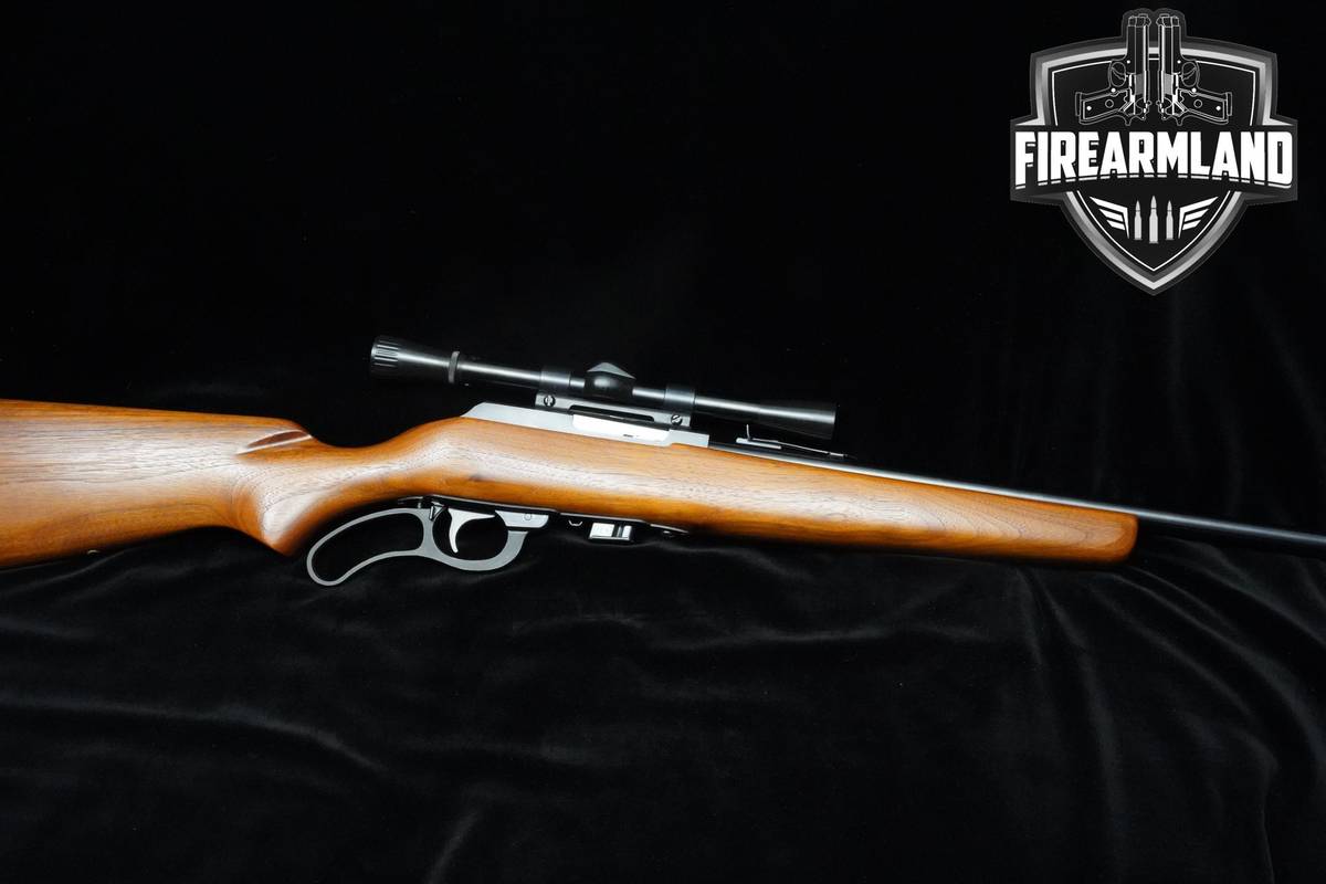 1955 Marlin Model 56 22LR 24" Blued Marlin 56 Levermatic +OPTIC