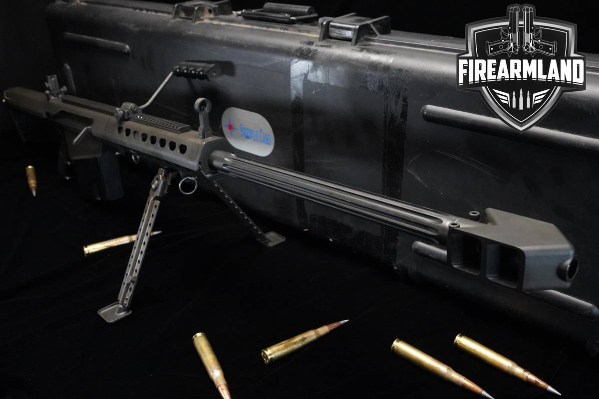 2001 Barrett Model 82A1 50 BMG 29" Barrett 82A1 M82A1 M-82A1 M82-A1 +CASE