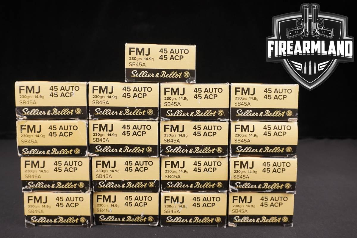 850 RDS! 45 ACP Ammo 45ACP Ammunition