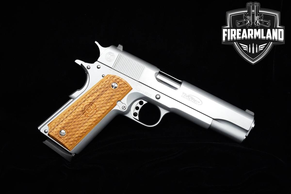 Tristar Metro Arms American Classic Government 45 ACP 5" Chrome 1911 