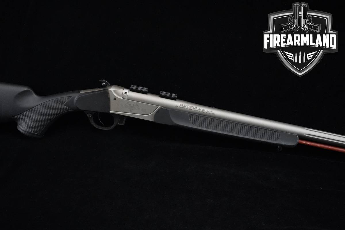 Traditions Pursuit G4 Ultralight .50 Caliber 26" Matte Silver & Black