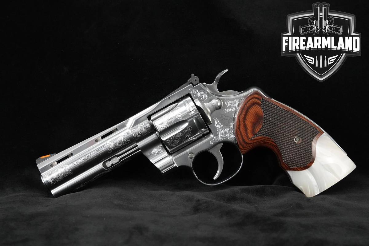 CUSTOM Colt Python CNC Limited Edition 357-Magnum Colt-Python ENGRAVED