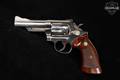 1970 Smith & Wesson (S&W) Model 19-3 .357 Mag. Nickel in Very Good Condition Image 3