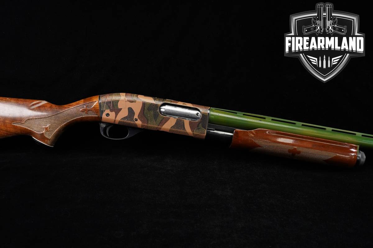 Remington Model 870 Wingmaster Magnum 12-Gauge 30" Camouflage & Wood 3"