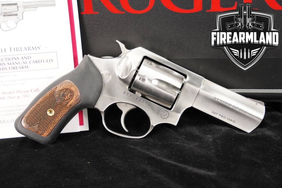 LIMITED Ruger SP101 327 Federal Magnum 3 Satin Stainless SP 101 +ORIG CASE