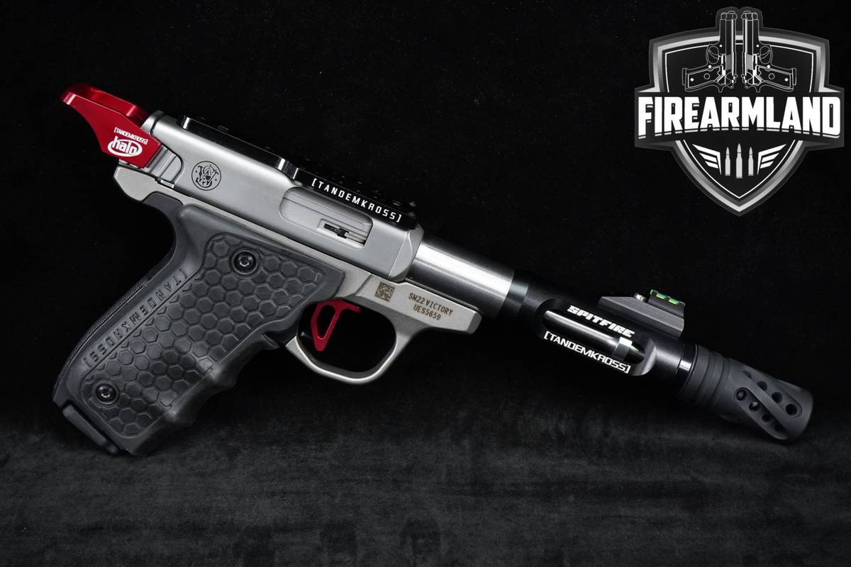 COMPETITION Smith & Wesson S&W SW22 Victory 22LR 5.5" Custom Target +2MAGS